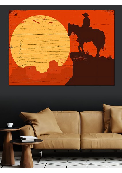 Red Dead Redemption Dekoratif Kanvas - Mdf Ahşap Tablo modelleri