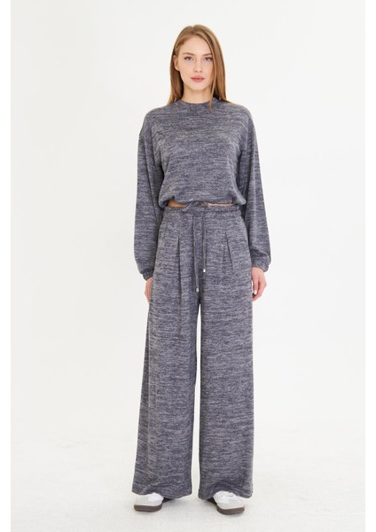 Pileli Beli Lastikli Triko Pantolon fırsatları