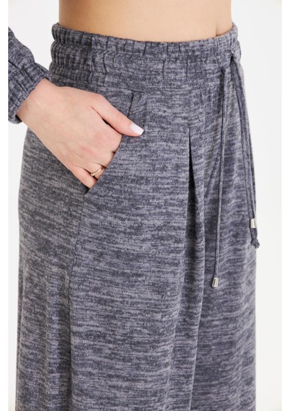 Pileli Beli Lastikli Triko Pantolon indirimleri