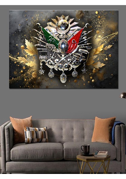 Osmanlı Tuğrası Dekoratif Kanvas - Mdf Ahşap Tablo fiyatları