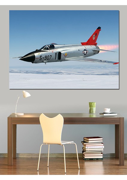 Askeri Jet Uçağı Dekoratif Kanvas - Mdf Ahşap Tablo modelleri