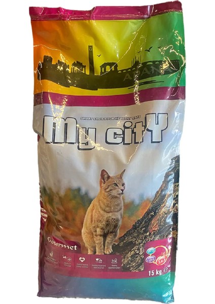 My.city Gurme Kedi Maması 15 kg