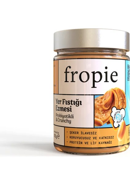 Lukuma Meyveli Original Probiyotikli Crunchy Premium Yer Fıstığı Ezmesi X3