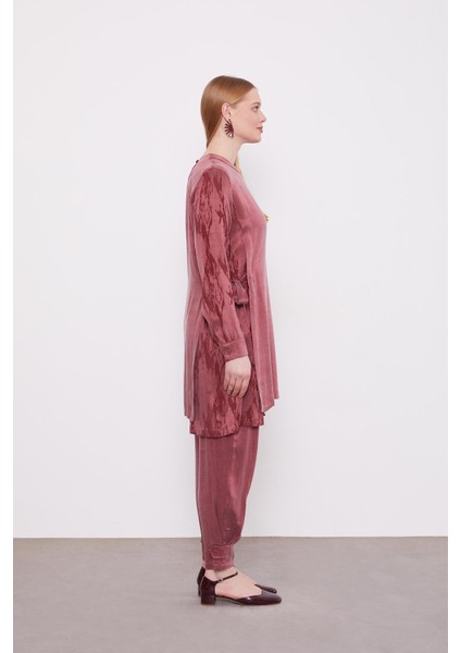 Bordo Bel Bağlama Detaylı Parlak Gürünümlü Ikili Takım fiyatları