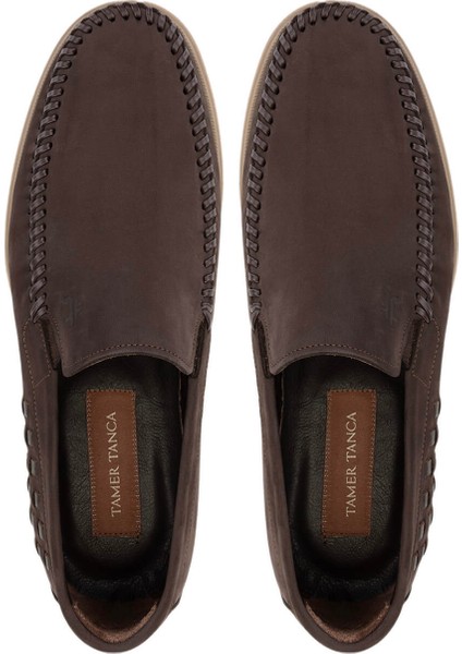 Erkek Kahverengi Nubuk Loafer Ayakkabı 1008 3484 Erk Ayk Y25 Kahve Nbk indirimleri