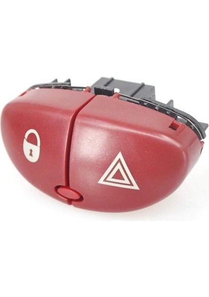 Peugeot 206 Uyumlu Merkezi Kilit + Dörtlü Flaşör Düğmesi 2003-2008 6554L0