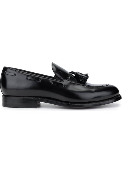 Erkek Deri Siyah Açma Klasik Ayakkabı 214 018210 Erk Ayk Y25 Sıyah Acma