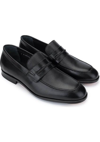 Erkek Deri Siyah Deri Klasik Ayakkabı 214 040907 Erk Ayk Y25 Sıyah Dr fiyatları