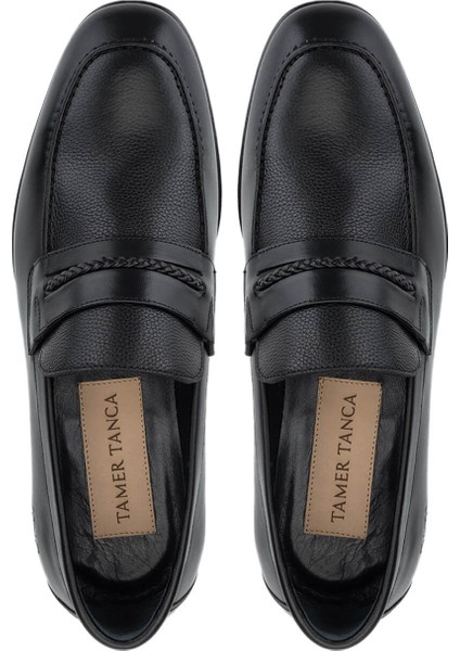 Erkek Deri Siyah Deri Klasik Ayakkabı 214 040907 Erk Ayk Y25 Sıyah Dr indirimleri