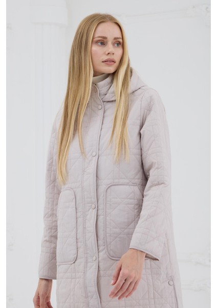 MM18.0023 Mymood Mont Kapüşonlu Kapitone
