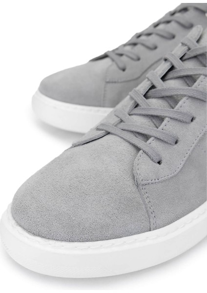 Erkek Deri Gri Sneakers & Spor Ayakkabı 352 22351 Erk Ayk Y25 Grı Suet