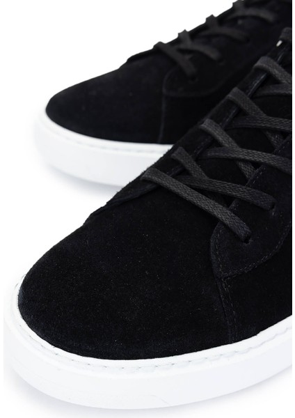 Erkek Deri Siyah Süet Sneakers & Spor Ayakkabı 352 22351 Erk Ayk Y25 Sıyah Suet modelleri