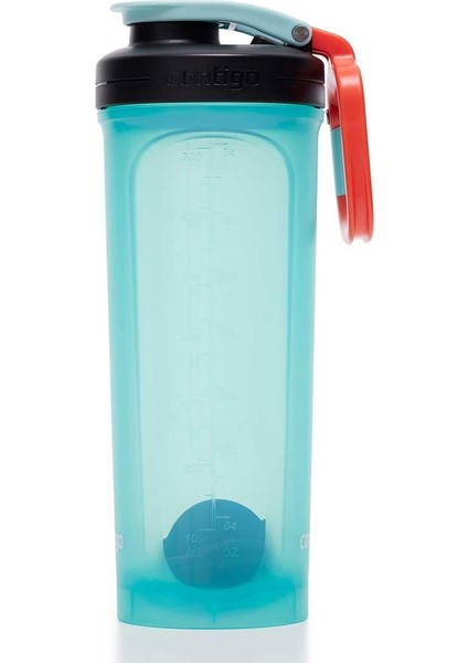 Contigo Shake Go Sporcu Suluğu & Shaker 820ML Turkuaz