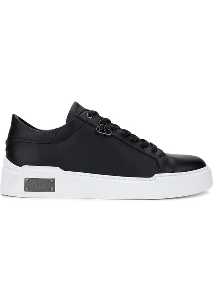 Erkek Deri Siyah Deri Sneakers & Spor Ayakkabı 352 22053 Erk Ayk Y25 Sıyah Dr