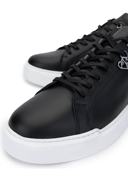 Erkek Deri Siyah Deri Sneakers & Spor Ayakkabı 352 22053 Erk Ayk Y25 Sıyah Dr modelleri