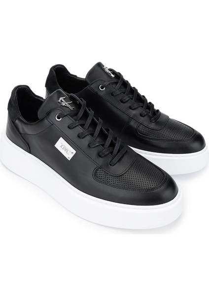 Erkek Deri Siyah Sneakers & Spor Ayakkabı 352 22059 Erk Ayk Y25 Syh Dr/syh Suet fiyatları