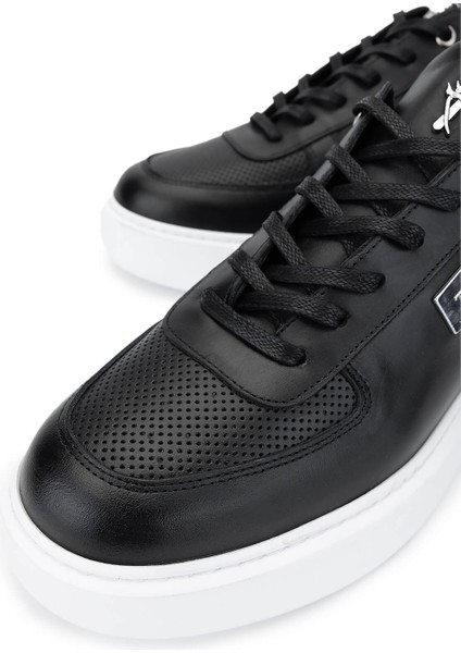 Erkek Deri Siyah Sneakers & Spor Ayakkabı 352 22059 Erk Ayk Y25 Syh Dr/syh Suet modelleri