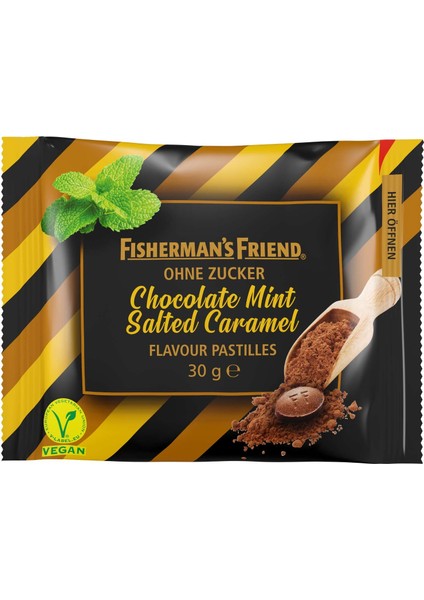 Chocolate Mint Salted Caramel Ohne Zucker 30 gr