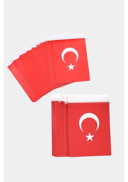 Asma Türk Bayrağı & Oyun Hamuru & Köpük Baloncuk & Milka Çikolata Hediye Seti