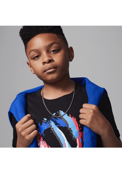 Nıke Jordan Jdb Bball Fıre Ss Tee Erkek Çocuk Tişört modelleri