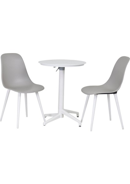 Tilia Plastik Bahçe Balkon Bistro Seti Katlanır masa 60 x 60 cm modelleri