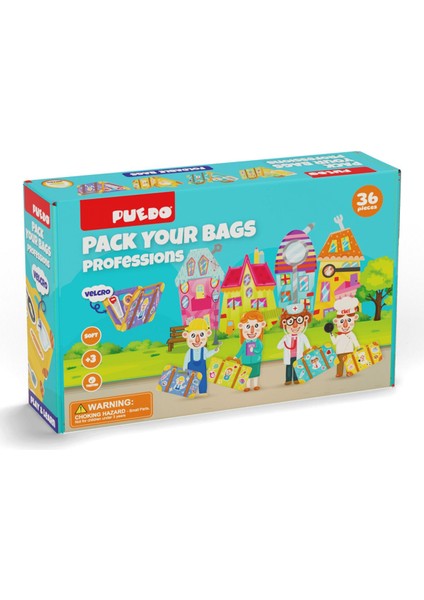 Bavulunu Topla Eşleştirme Oyunu - Meslekler