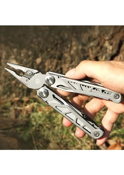 Doğada Hayatta Kalma Paslanmaz Çelik 16 Fonksiyonlu Katlanır Pense Seti modelleri