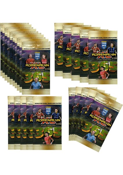 Panini Fıfa 365 Adrenalyn 2025 Trading Card 25 Paket
