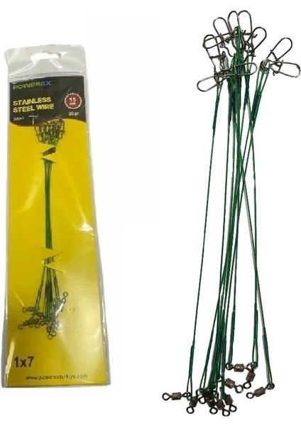 20CM 10lu Paket Çelik Tel Klipsli Bilyeli Fırdöndülü