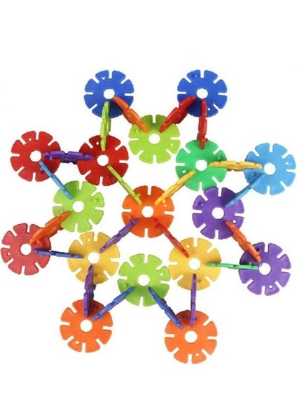 300 Parça Yaratıcı Diskler Stem Eğitimi Uyumlu Kilitli Diskler Eğitici Oyuncak Seti indirimleri