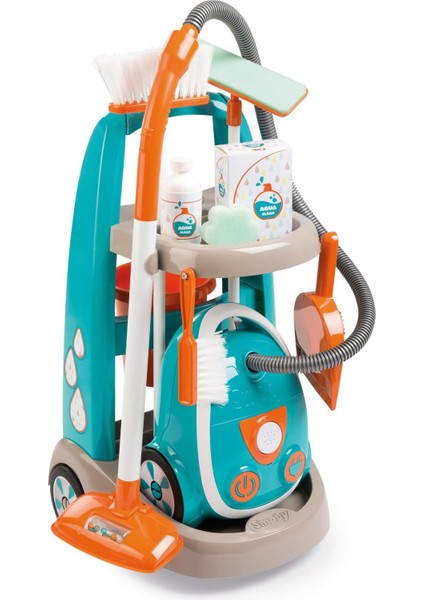 Smoby Elektrik Süpürgeli Temizlik Seti 330309