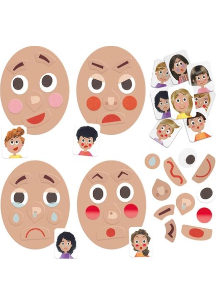 Funny Faces (3-6 Yaş) Puzzle