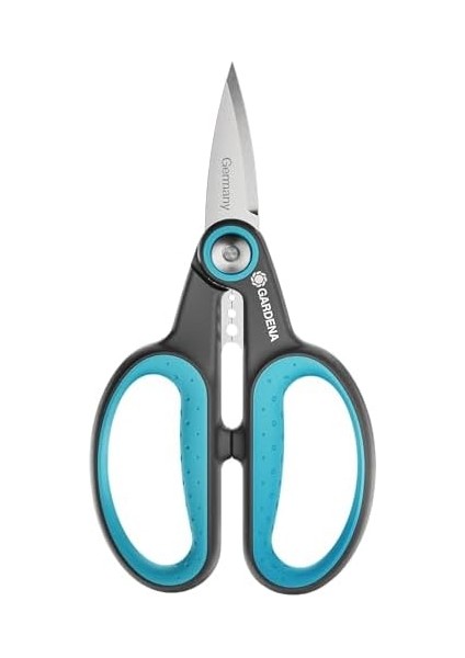 Herbcut: Odun Otları Kesmek Için Paslanmaz Çelikten Ot Makası, 52 mm Bıçak, Geri Dönüştürülmüş Plastik Saplar, Örneğin Biberiye Için Soyma Fonksiyonlu, (12214-20)