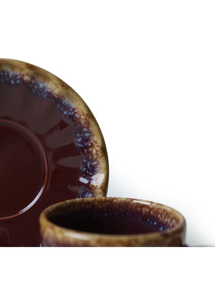 Shizen Mürdüm Sirius Çay Takımı 12 Parça 6 Kişilik Q45