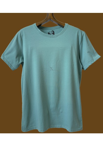 Regular Bisiklet Yaka T-Shirt Baskılı