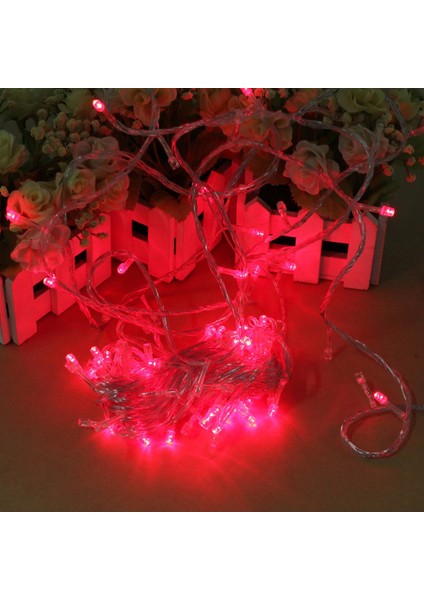 10 Metre Kırmızı Pilli LED Işık Kırmızı LED Işık Kırmızı Yılbaşı Ağacı Işığı Kırmızı Noel Işığı 100 Ledli Kırmızı LED Işık 100 Ledli Parlak Canlı LED Işık modelleri