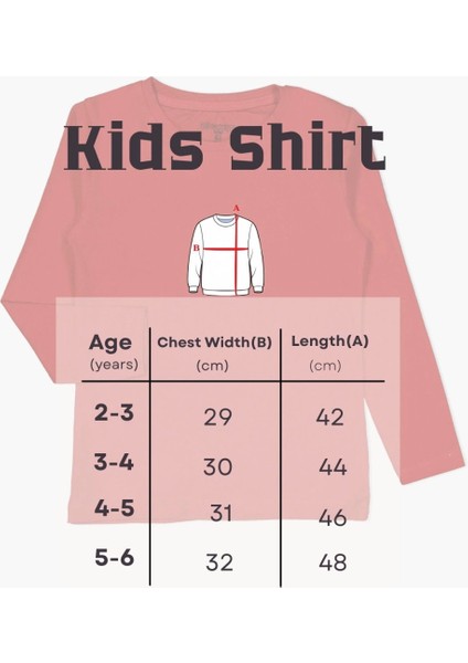 Unisex Uzun Kollu 3'lü Set Düz Renkli Tişört - Kız Erkek Çocuk