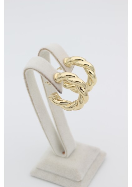 Stil Incisi/ Xupıng Jewelry Burgu Küpe