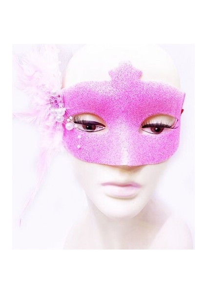 Sim İşlemeli Balo Maskesi