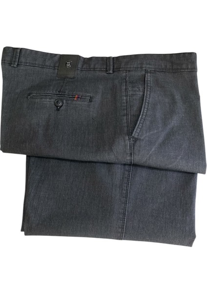 Rahat Kesim Likralı Pamuklu Erkek Baba Siyah Keten Pantolon fırsatları