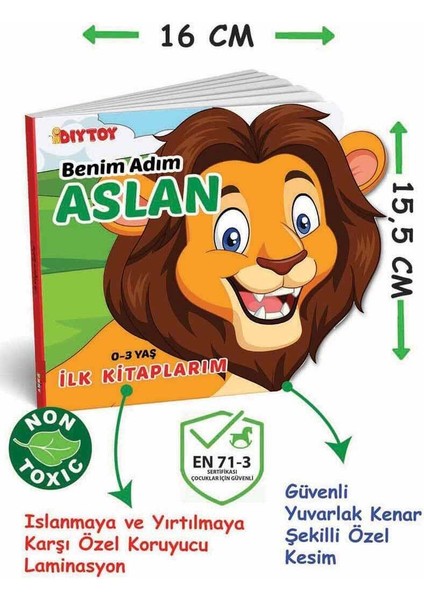 Ilk Hikaye Kitaplarım Hayvanlar Alemi 6'lı Set Hayvanlar Ilk Kitaplarım Eğitici Bebek Kitapları indirimleri