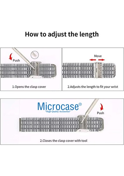 Xiaomi Redmi Watch 5 Lite ile Uyumlu Paslanmaz Çelik Metal Kordon KAYIŞ-KY6554 modelleri