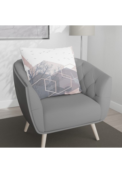 Çift Taraf Baskılı Gizli Di Özel Tasarım Süet Dokulu Kırlent Kılıfı Takımı 145 fırsatları