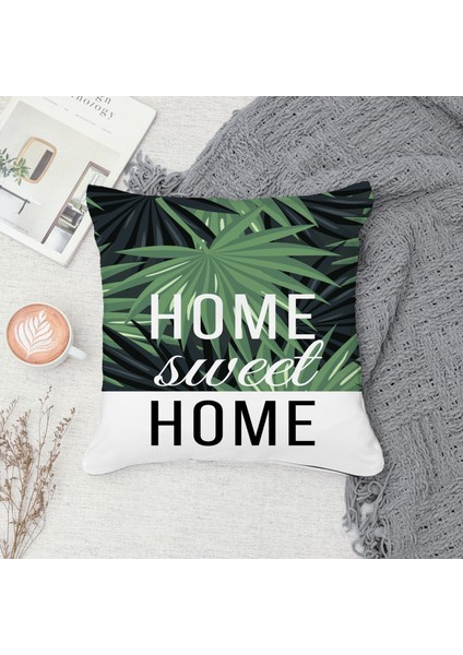 Çift Taraf Baskılı Gizli Di Özel Tasarım Süet Dokulu Kırlent Kılıfı Takımı 143