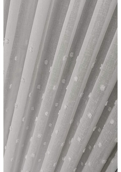 Taç Iskandinav Lena Keten Tül Perde Sık Pile - Ekstra Gramajlı - Kırışma Yapmaz fiyatları