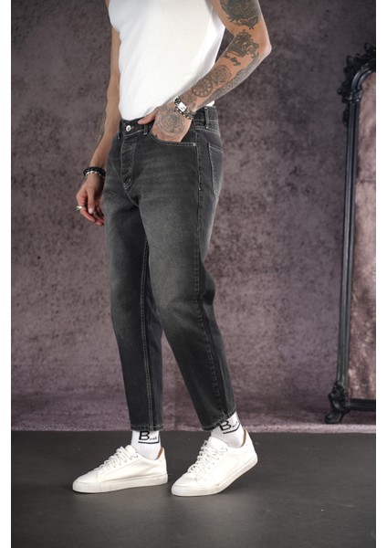 Boyfrıend Kalıp Bilek Boy Erkek Kot Pantolon