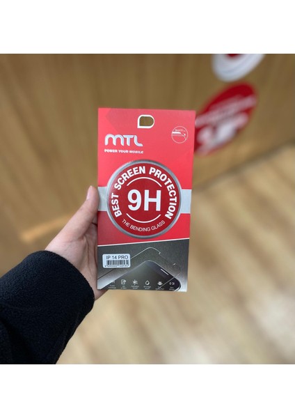 Apple iPhone 14 Pro Uyumlu Ekran Koruyucu Cam