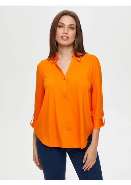 V Yaka Truvakar Kol T-Shirt S25TSH006 modelleri