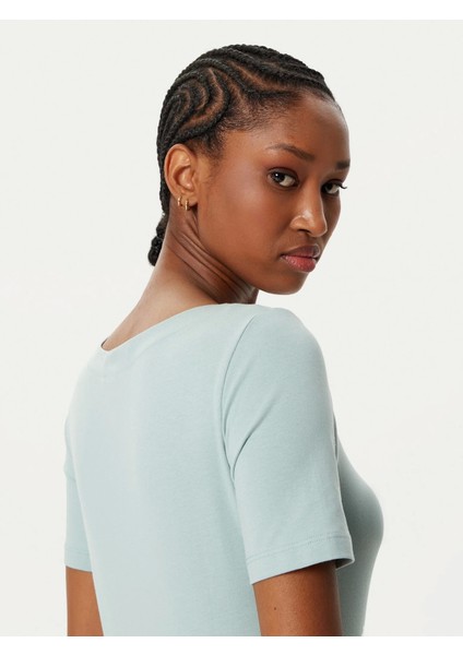 Vero Moda 10231753 Kadin Body - Acik Yesil