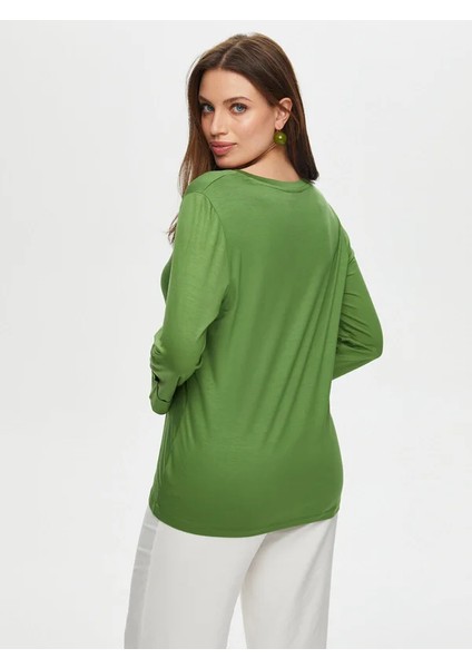 V Yaka Truvakar Kol T-Shirt S25TSH005